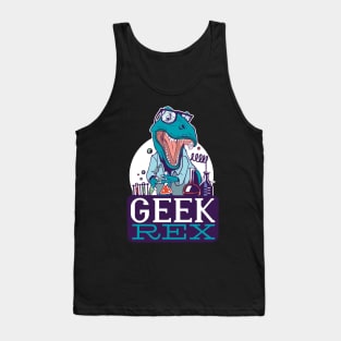 Geek T-Rex Tank Top